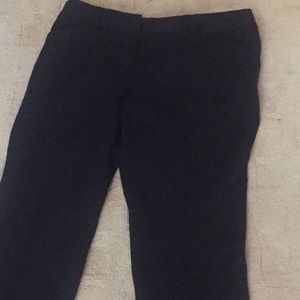 Express Editor Ladies Pants Black Size 2R